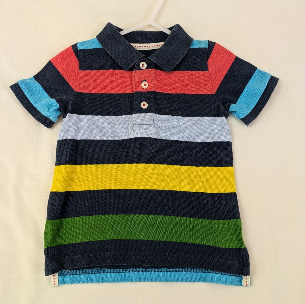 Mini Boden Stripe Polo ~ 1.5/2 yr